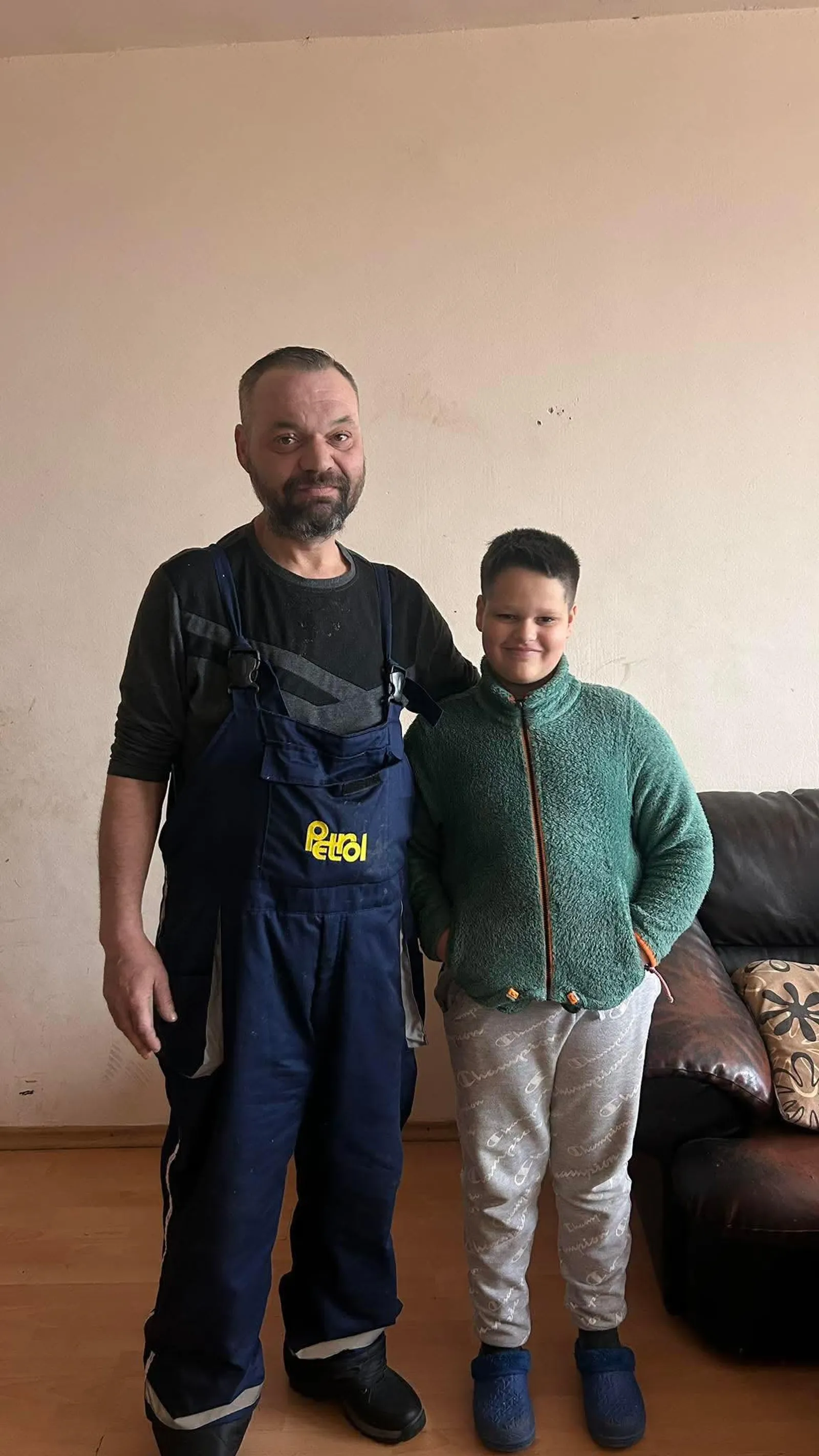 Подкрепа за татко Цветан и дете Алекс